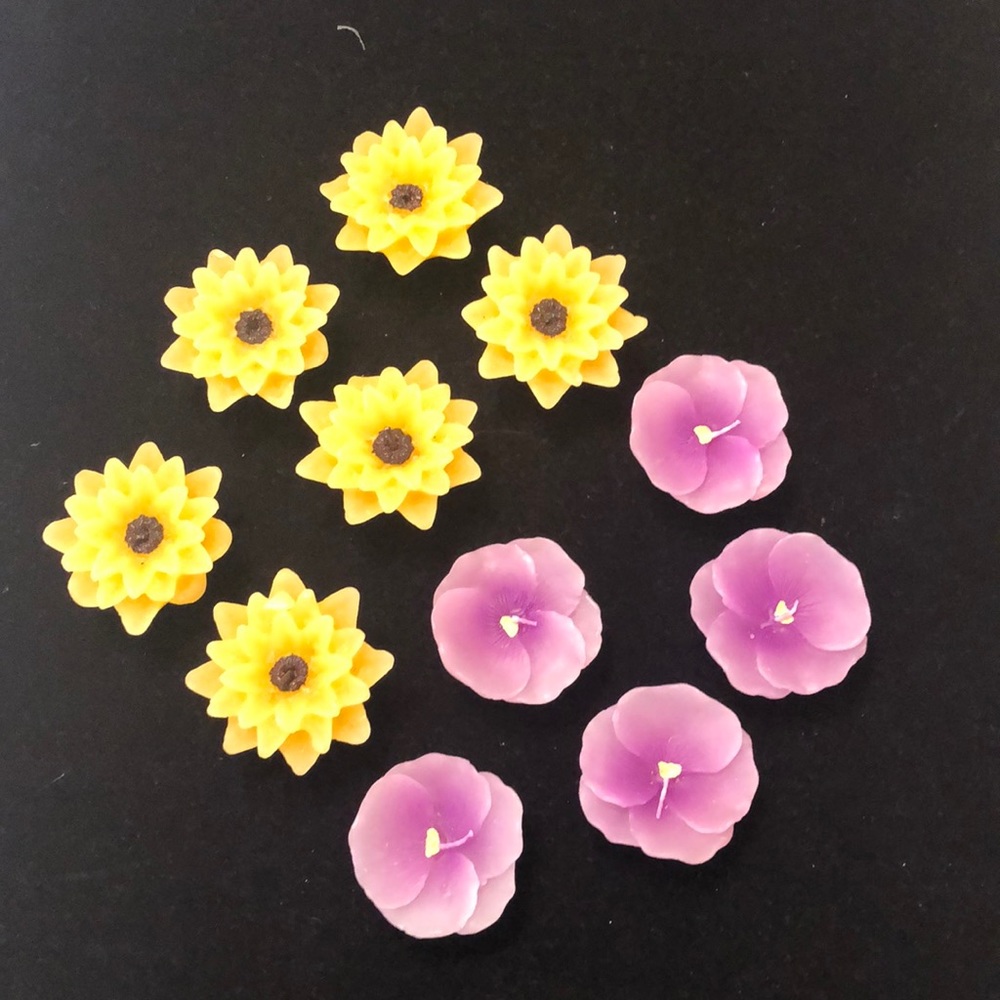 Floater Candles Flowers